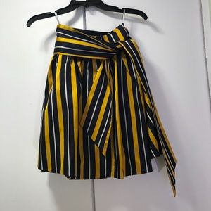 Mark Eisen Silk Necktie Skirt Women’s Sz 2-4 Rare!